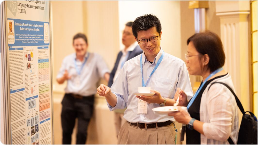 Our team set up a poster to disseminate our preliminary project results at the HKTEA Symposium organized by the Hong Kong Teaching Excellence Alliance